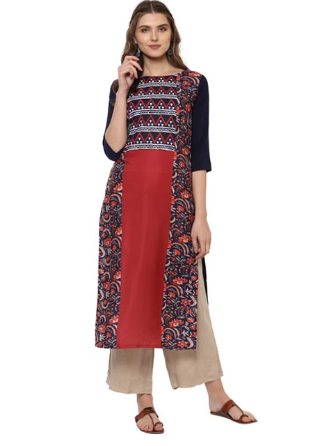 Kurtis Designer  Red